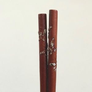 NEW Beautiful Hair stick with red oak wood